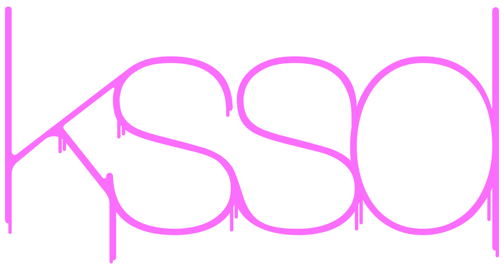 kissd wordmark in magenta